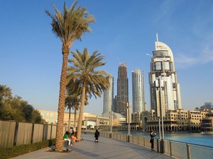 Dubaj - wokół Burj Khalifa