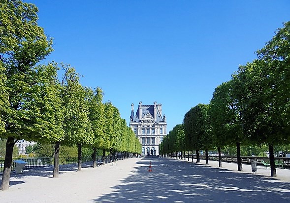 Paryż - Ogrody Tuileries
