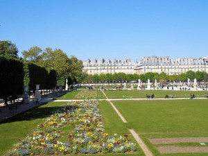 Paryż - Ogrody Tuileries