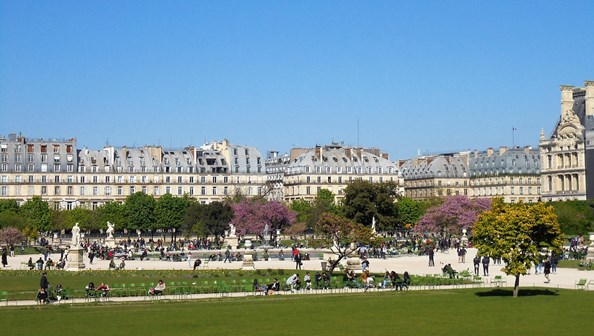 Paryż - Ogrody Tuileries