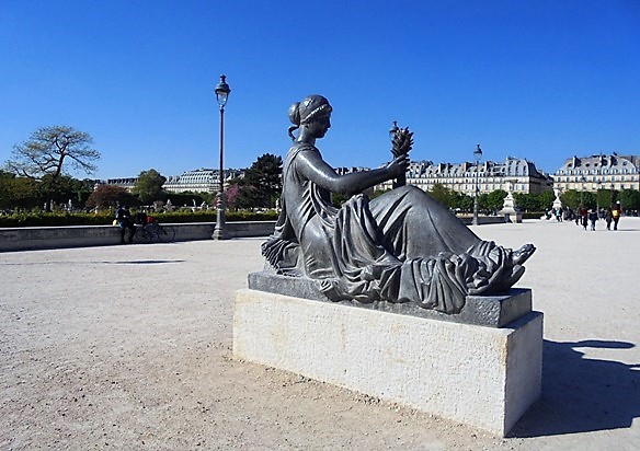 Paryż - Ogrody Tuileries
