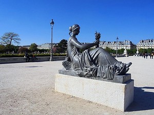 Paryż - Ogrody Tuileries