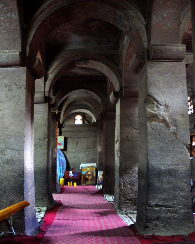 Skalne kościoły w Lalibela