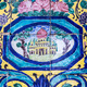 Mozaika na ścianach pałacu Golestan.