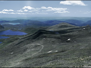 Panorama - widok ze szczytu