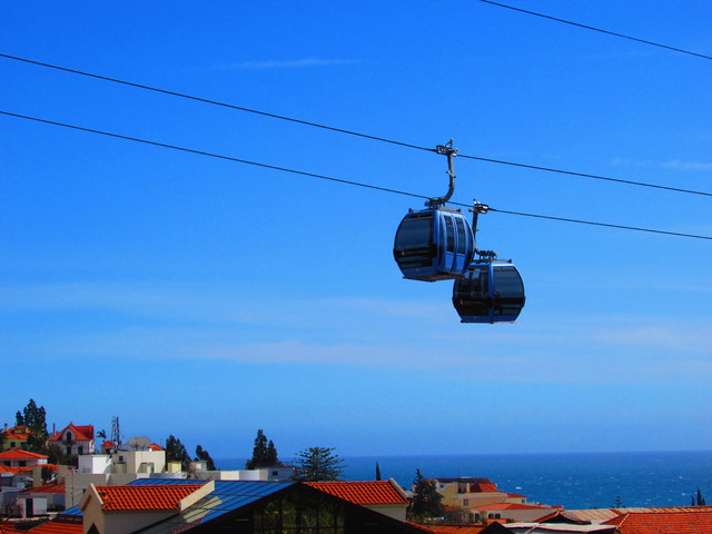 kolejka linowa w Funchal