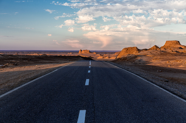 Droga przez pustynię