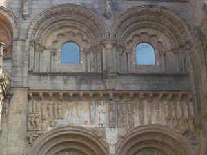 Santiago de Compostela - fasada południowa.
