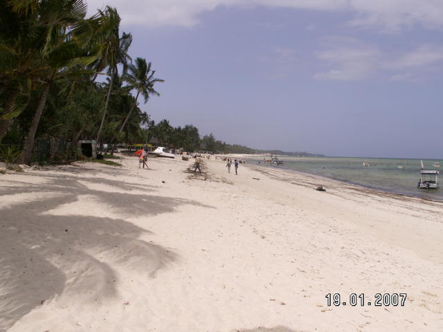 Kenia 2007  Plaża Bamburi