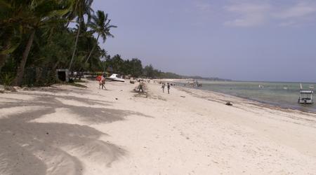 Kenia 2007  Plaża Bamburi