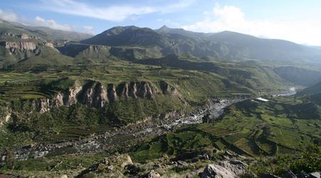 Dolina rzeki Colca – Chivay, Peru