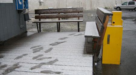 Pierwszy dzień i śnieg – Anchorage, Stany Zjednoczone Ameryki