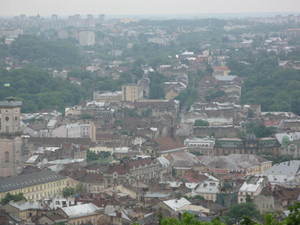 Lwów panorama miasta