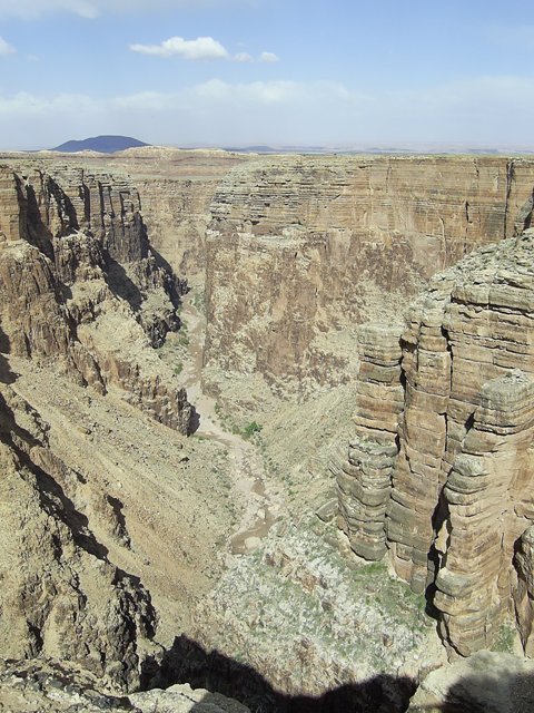 Kanion malej rzeki colorado