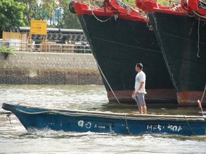 Hong Kong, w porcie