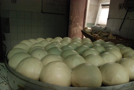 Pekin, bulki na parze po chinsku