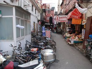 Shanghai ,co kryja  boczne uliczki