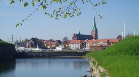 widok – Helsingor, Dania