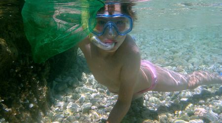 Plaża koło Omis – Omiš, Chorwacja