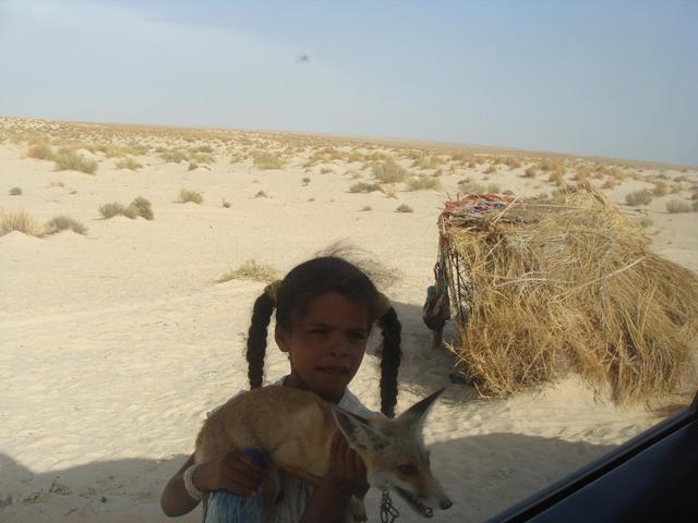 Mała Nomadka, Sahara, Tunezja