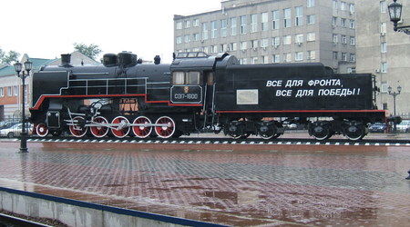 Dworzec w Krasnojarsku, Rosja, 2008