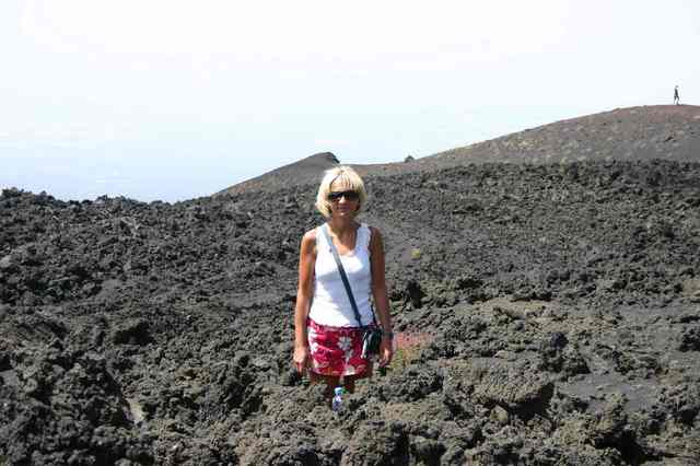 Etna-kilka planów (prawie) z nogami w wulkanie