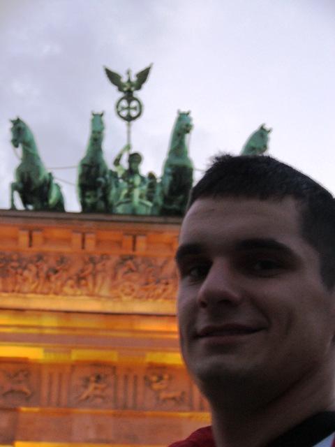Przed Bramą Brandenburską