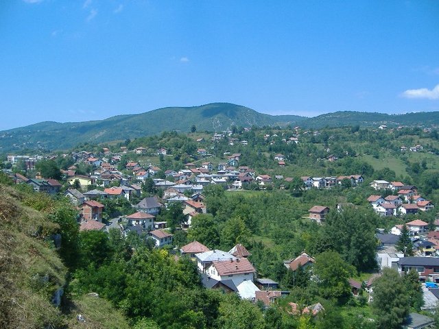 Widok ze wzgorza  Jajce