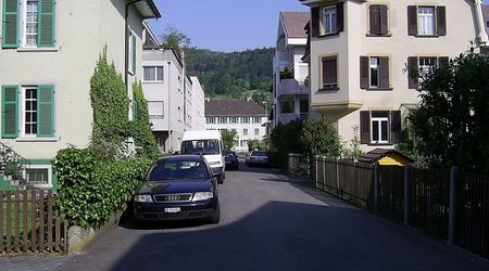 uliczki Bienne – Biel, Szwajcaria