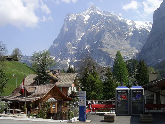 Grindelwald-pierwszy widok