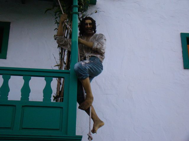 Balkon restauracji