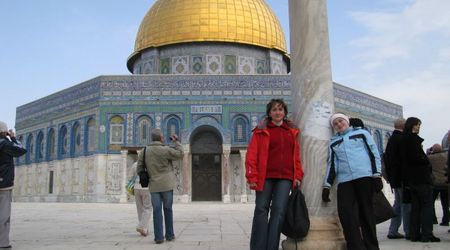 Meczet na wzgorzu swiatynnym – Izrael