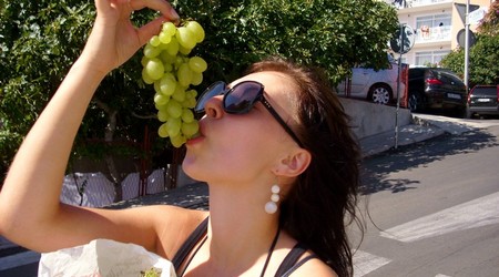 wino - hrvacka - ucho - grono – Makarska, Chorwacja