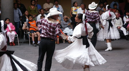 Pokaz tańców – Puebla, Meksyk