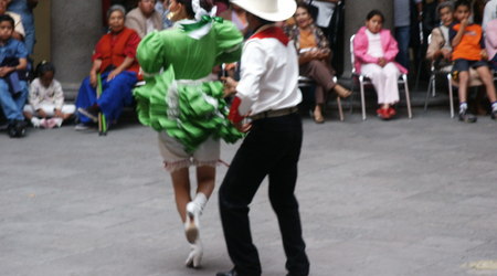 Pokaz tańców – Puebla, Meksyk