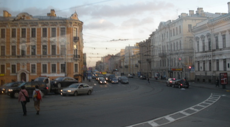 uliczka – Sankt-Petersburg, Rosja