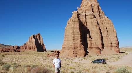 swiątynie słońca i księżyca – Park Narodowy Capitol Reef, Stany Zjednoczone Ameryki