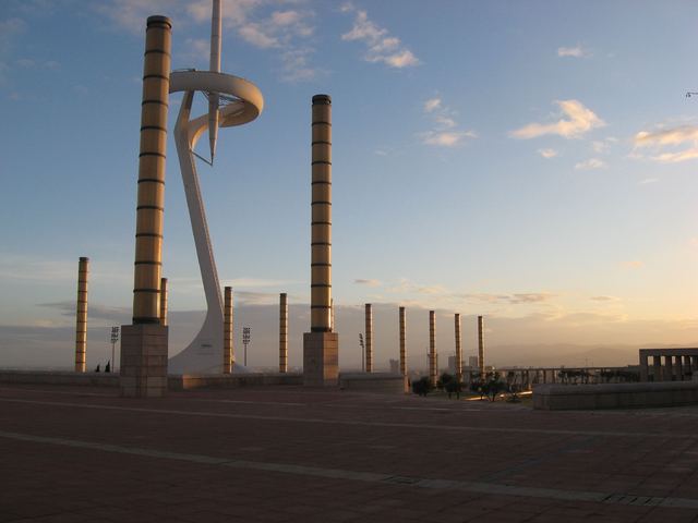 Przy stadionie olimpijskim