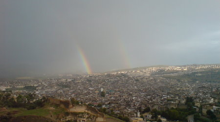 panorama Fezu – Fès, Maroko