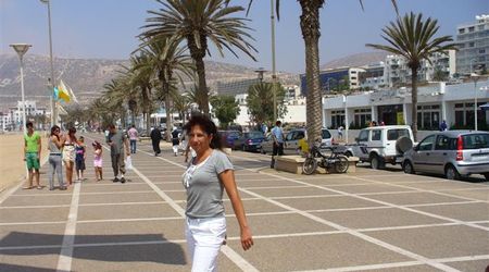Promenada w Agadir – Maroko