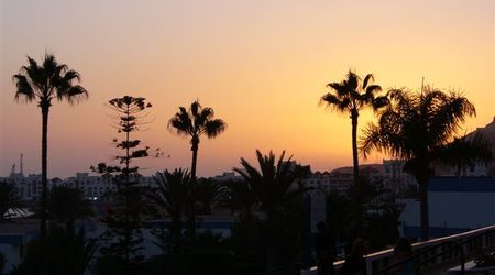 Agadir nocą – Maroko