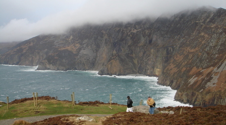 Najwyższe klify Irlandii w Donegal – Irlandia