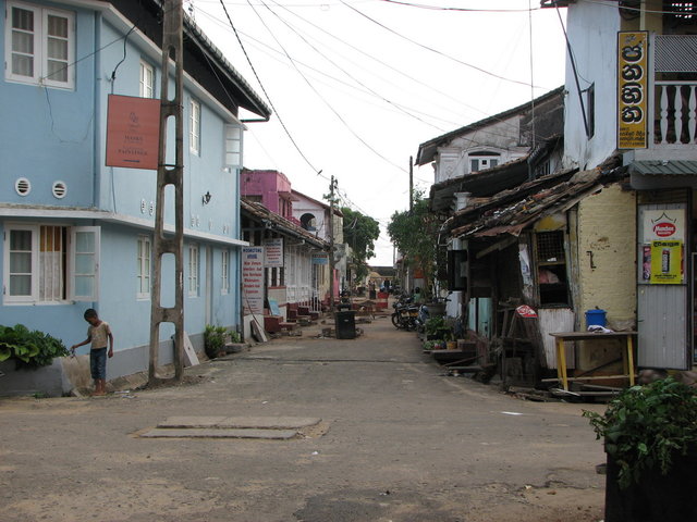 Galle  boczna uliczka