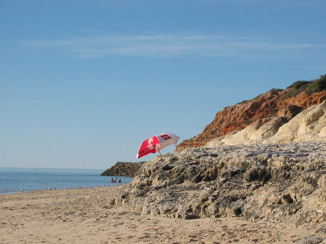 Samotny parasol