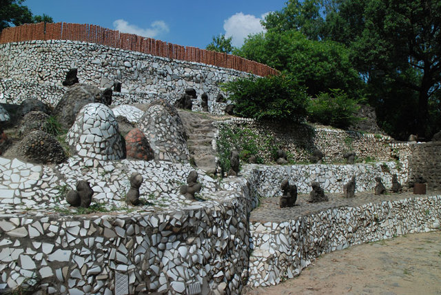 Chandigarh - kamienny ogród