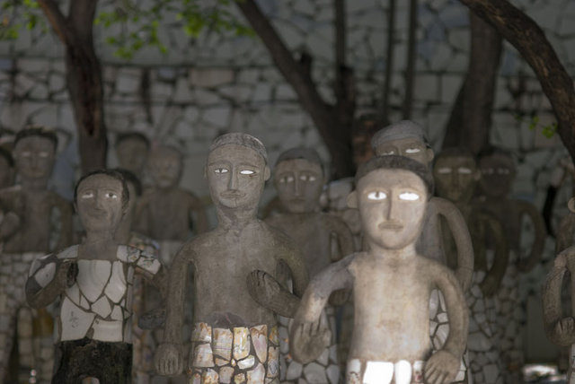 Chandigarh - kamienny ogród