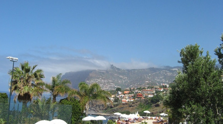 basen, klif, Funchal – Portugalia