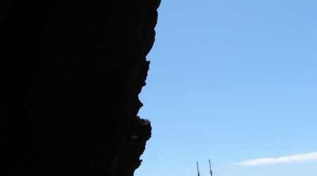 klif, "stateczek" ilhas destertas – Funchal, Portugalia