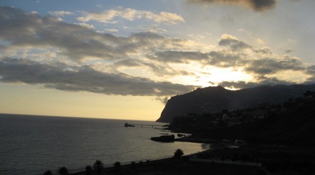 Klif widoczny z zachodniej strony Funchal – Portugalia