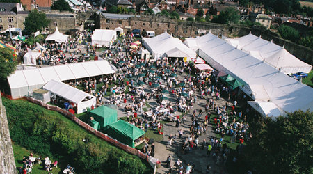 Food & Drink Festival, Ludlow Castle – Wielka Brytania